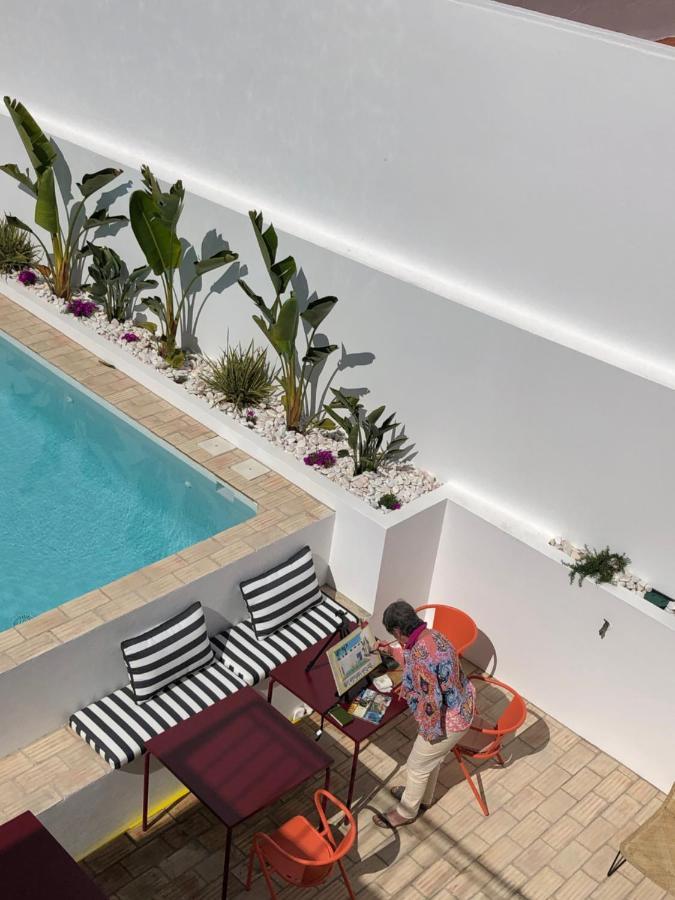Casa Rosa Villa With Pool In Olhao Centre Zewnętrze zdjęcie